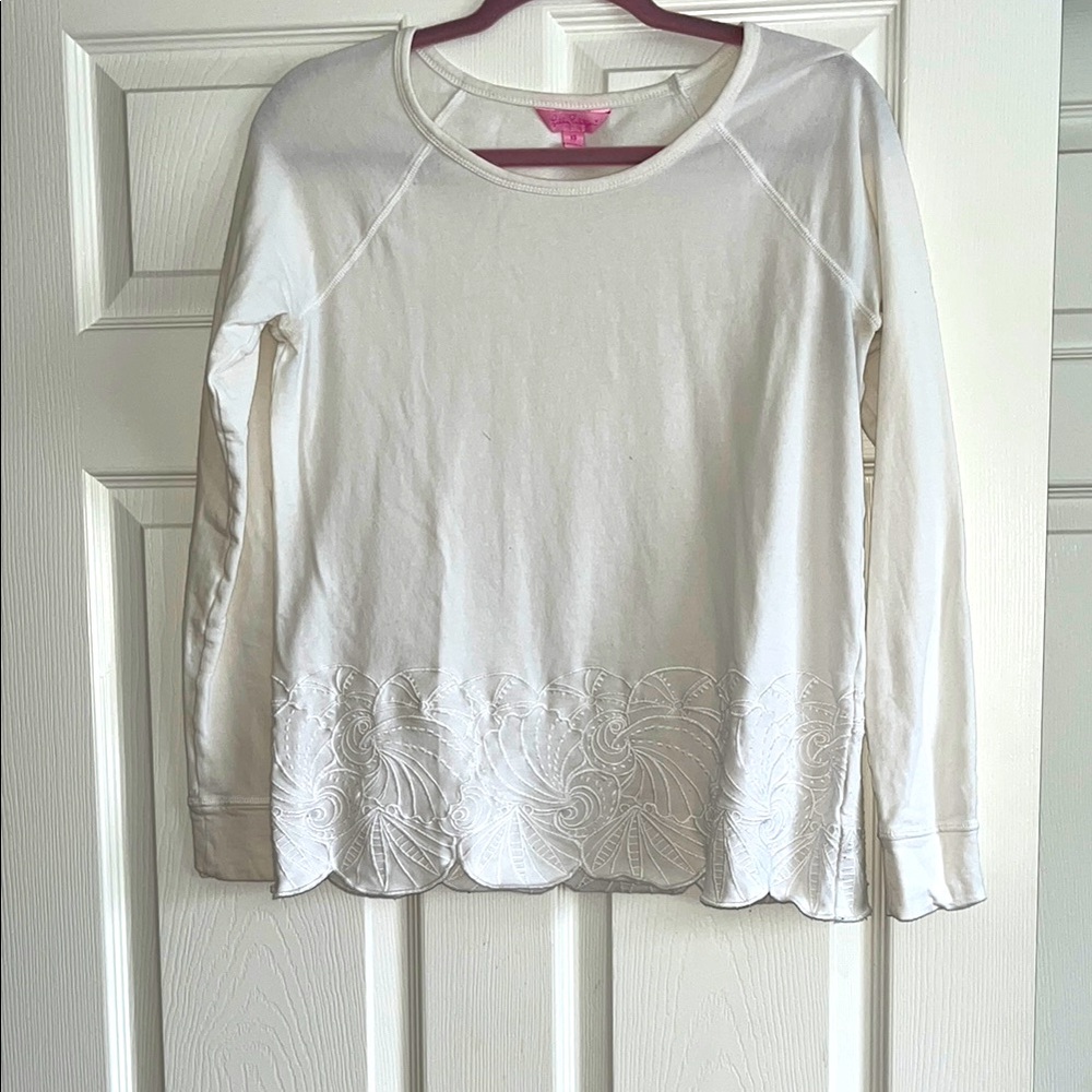 🤍Lilly Pulitzer Embellished Shirt🤍